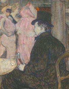 Maxime Dethomas, 1896 (olej na tekturze) autorstwa Henri de Toulouse Lautrec